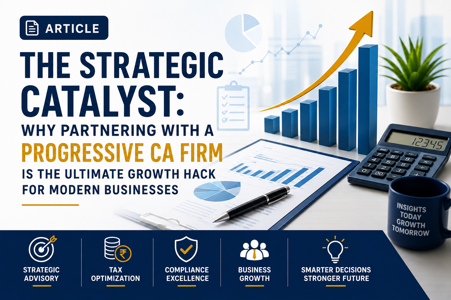 The Strategic Catalyst: Why Partnering with a Progressive CA Firm is the Ultimate Growth Hack for Modern Businesses